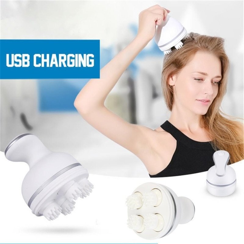 Electric Scalp Massager – 4 Clusters, Rechargeable - Image 4