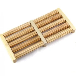 Wooden Foot Roller Massager – Reflexology Therapy Tool
