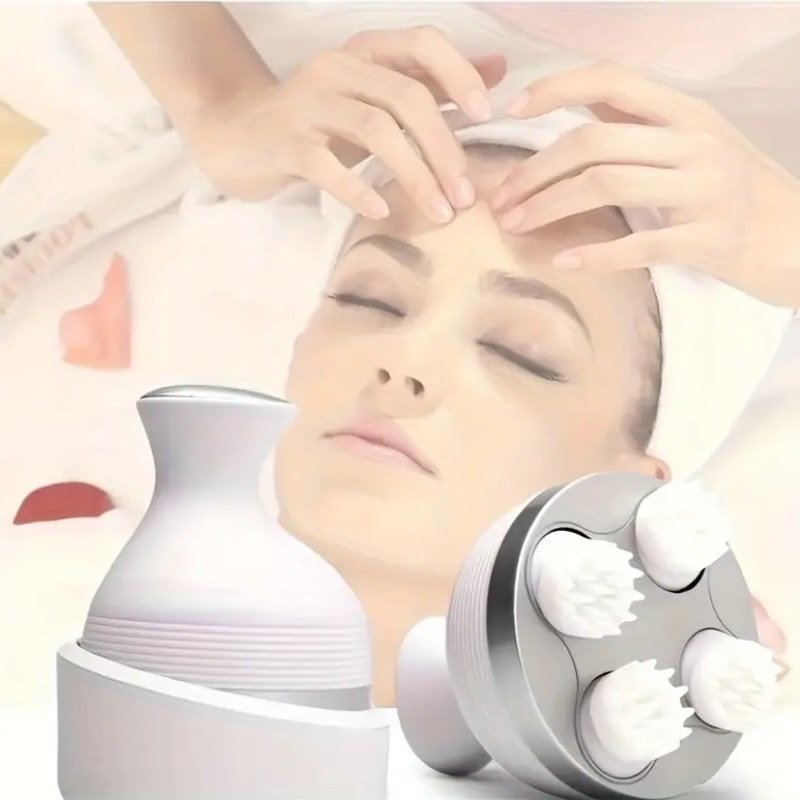 Electric Scalp Massager – 4 Clusters, Rechargeable - Image 3