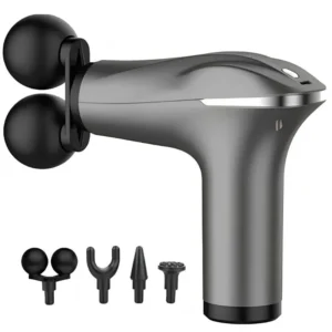 Deep Tissue Massage Gun – LCD Display, 4 Heads (BLD-329)