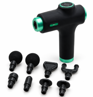8-in-1 Massage Gun – 8 Interchangeable Heads, Deep Tissue Percussion
